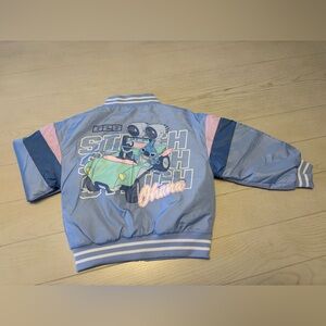 NWT Disney Stitch bomber jacket 6/6X
